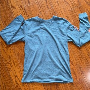 Womens CARHARTT size small 4-6 blue and coral colored